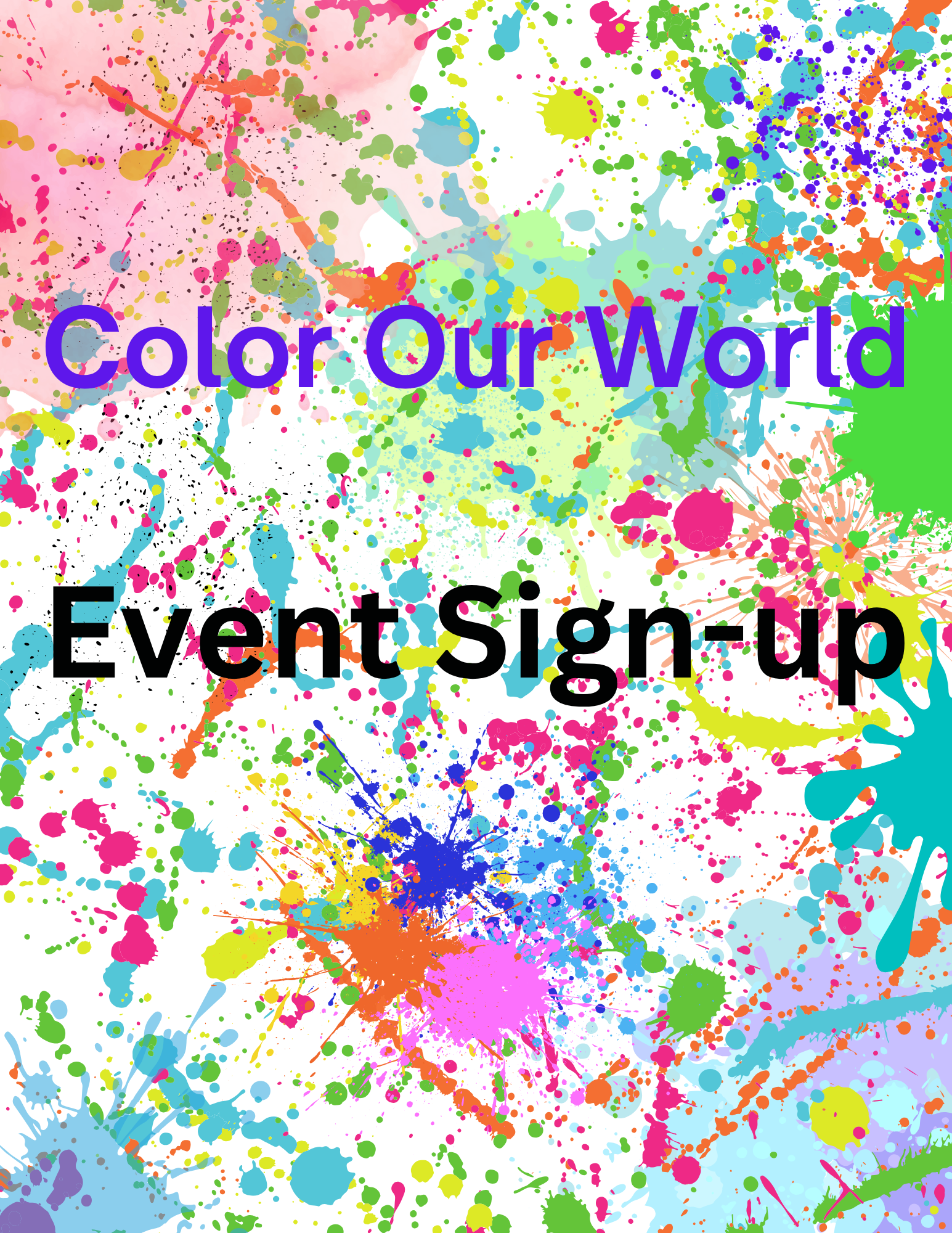 Event Sign-up